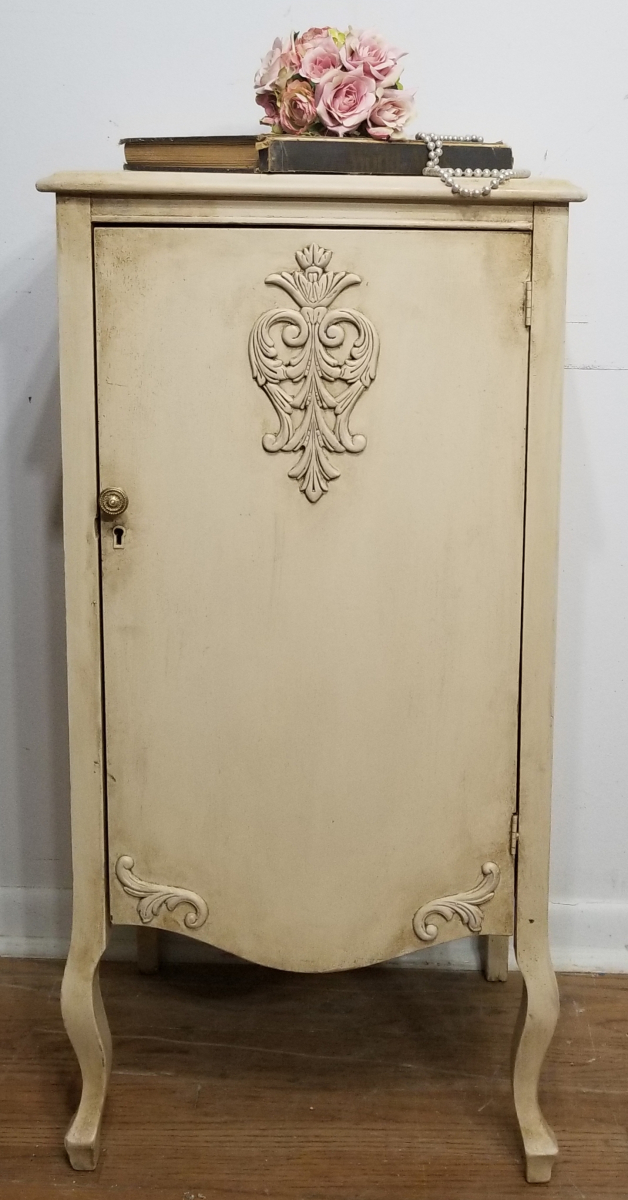 Antique sheet music cabinet