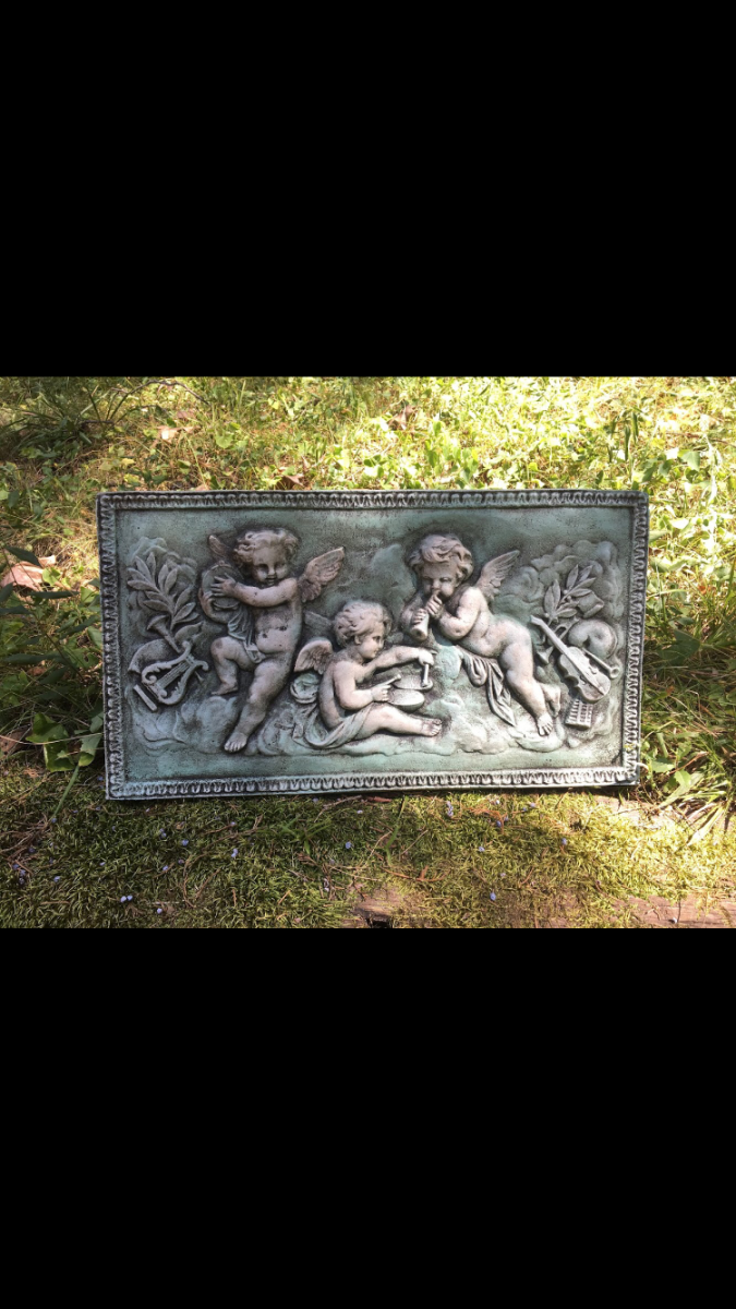 Happy Cherubs Plaque