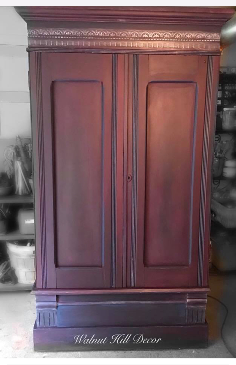 The Pasdionate Plum Armoire