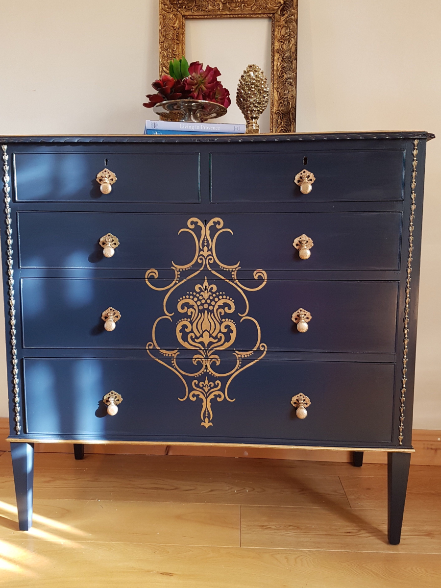 Deep Blues Dresser