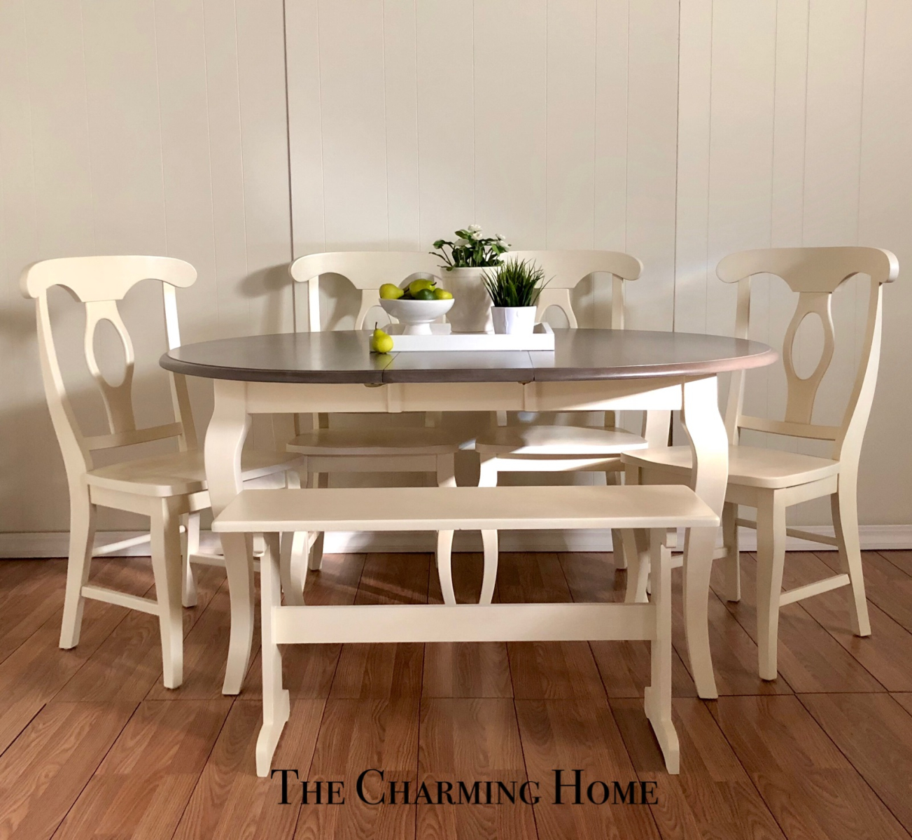 The Charming Home Faux Stained Finish