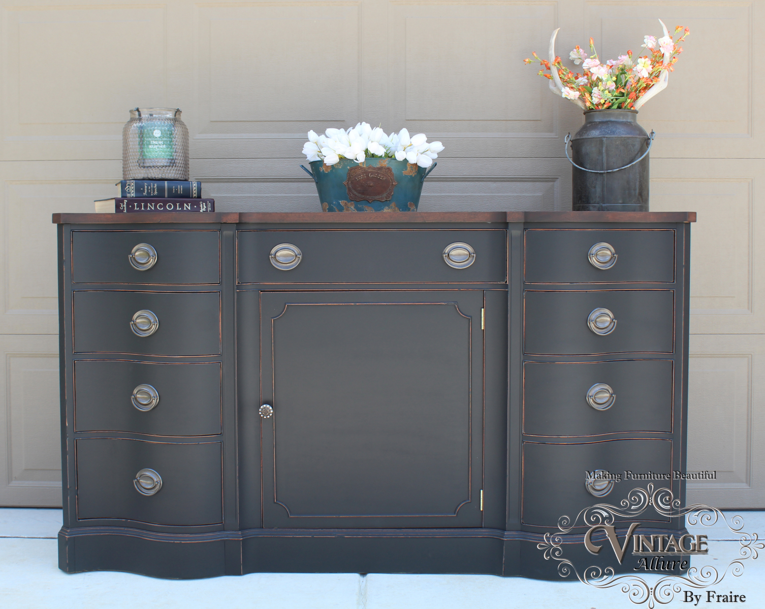 Drexel Black Buffet