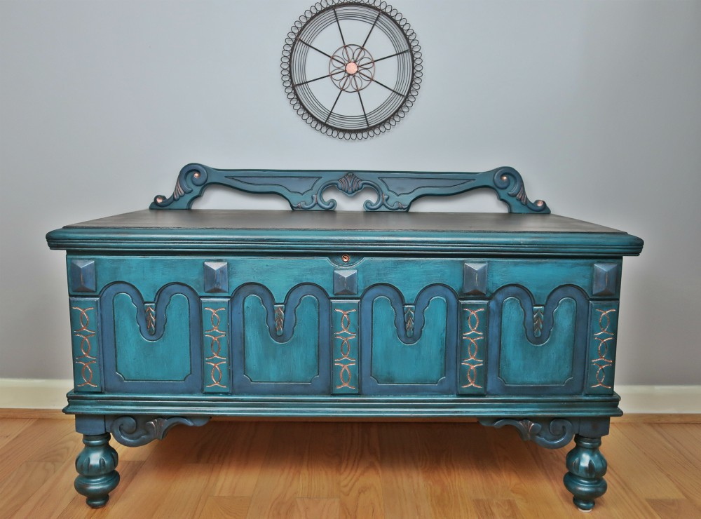 Bohemian Hued Cedar Chest
