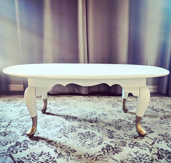Show Some (Gold Dipped) Leg Coffee Table