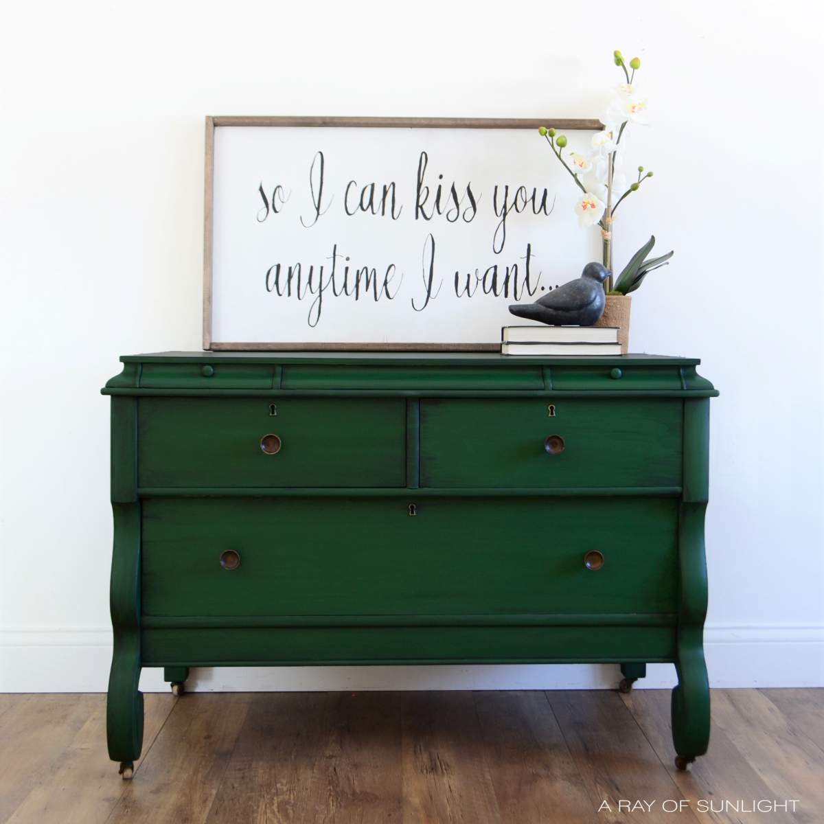 The Green Empire Dresser
