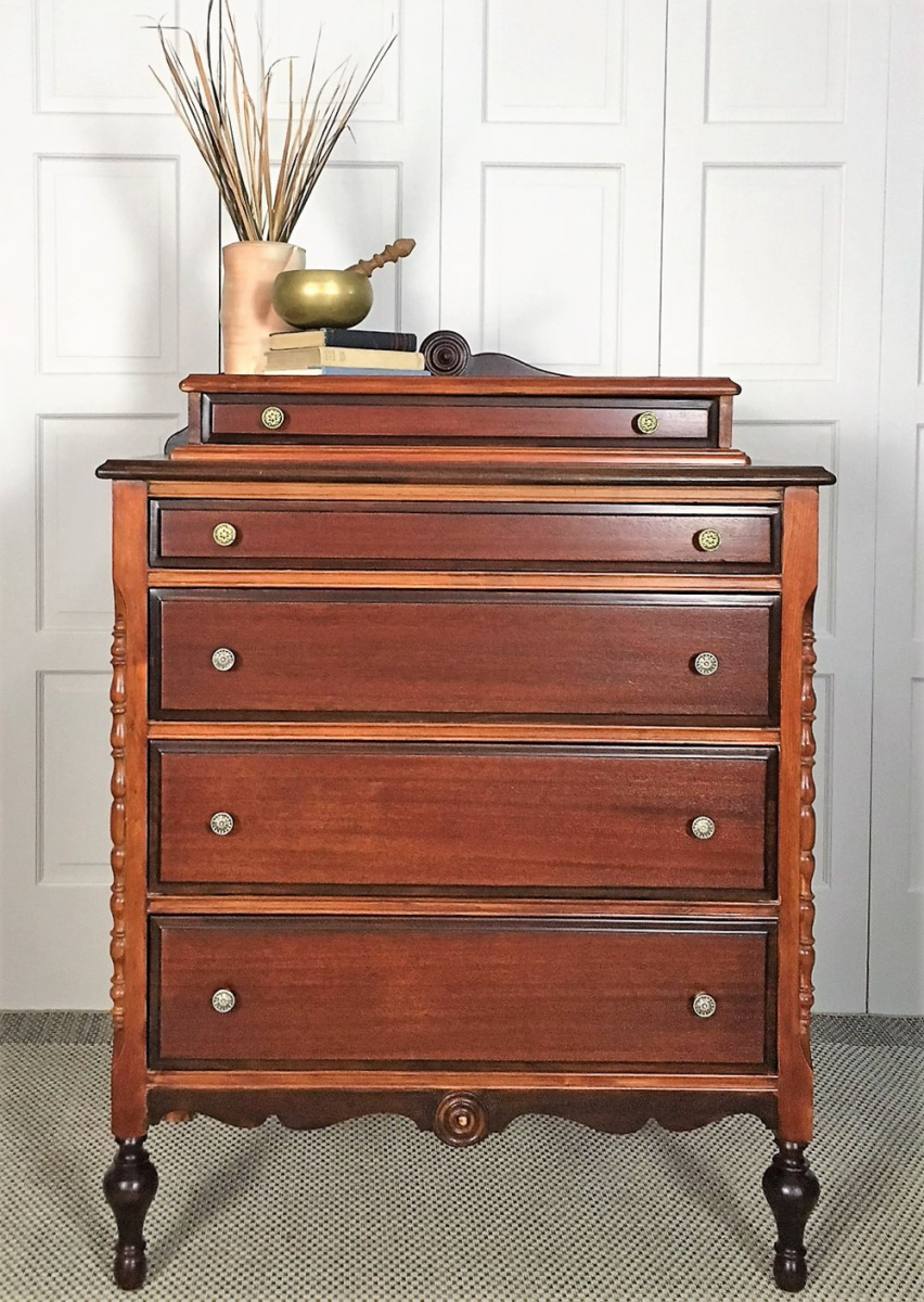 Gentleman's Dresser Front View