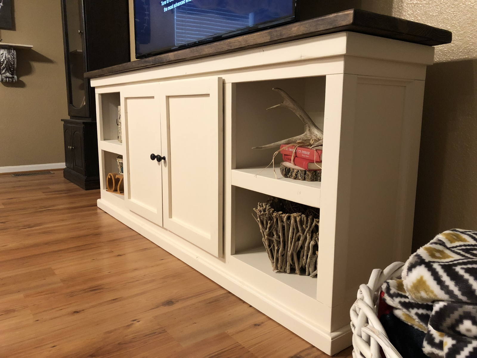 Farmhouse Media Cabinet
