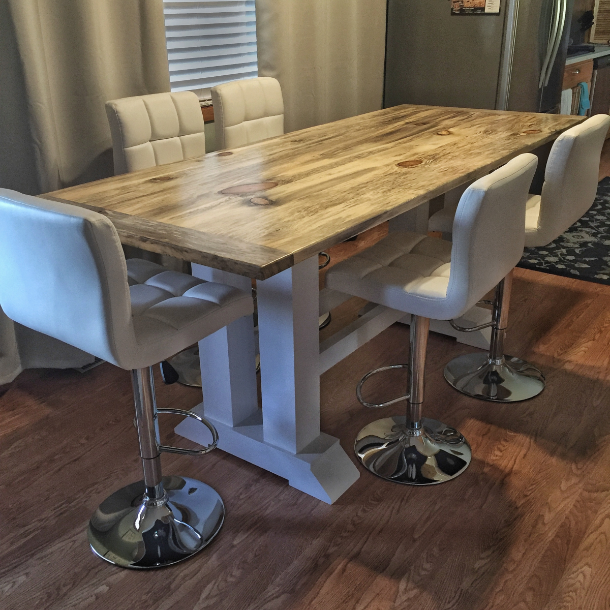Beetle Kill Pine Farmhouse Table