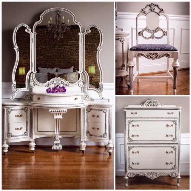 1910's Vanity and Chest