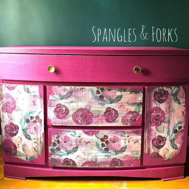 Pink Floral Buffet