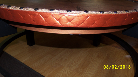 Trim in copper pearl