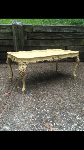 Beeswax Shabby Chic Coffee Table