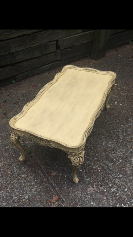 Beeswax Shabby Chic Coffee Table