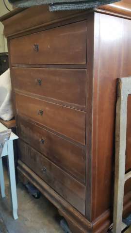 Blue Dresser, Before