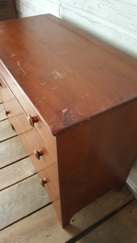 Maple Dresser, Before