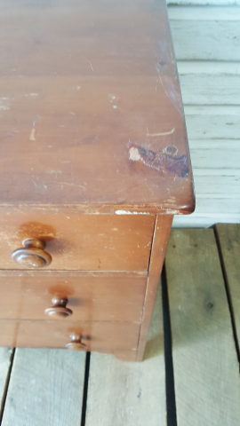 Maple Dresser, Before