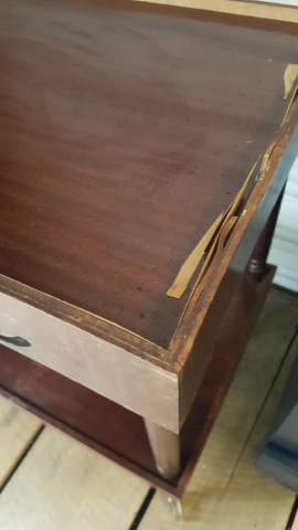 Tea Cart, Before