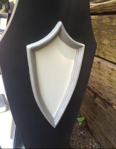 Black and White Console Table