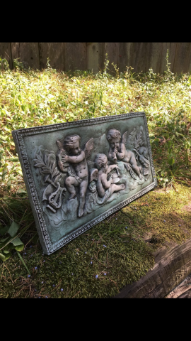 Happy Cherubs Plaque