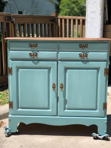 Teal Hutch