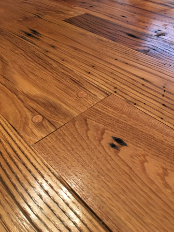 Half laps with matching dowels