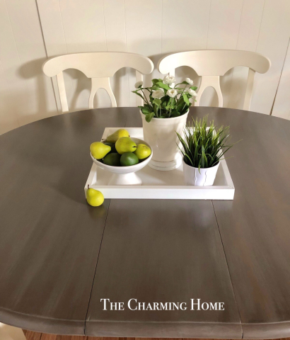 The Charming Home Faux Stained Finish
