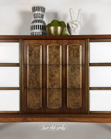 Burl Wood was stripped and protected with Arm-R-Seal