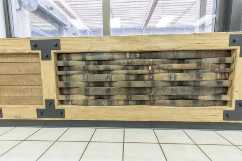 Basket Weave Staves