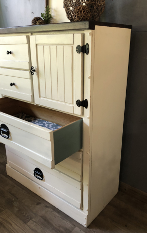 Drawer liner & exterior drawer sides