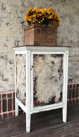 Faux Rusty Tin Panel
