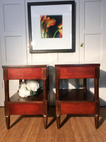 End Tables Bookend Side View