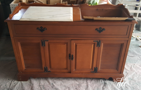 Copper Sink Stereo Cab before