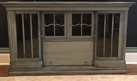 Entertainment Center with the Blues