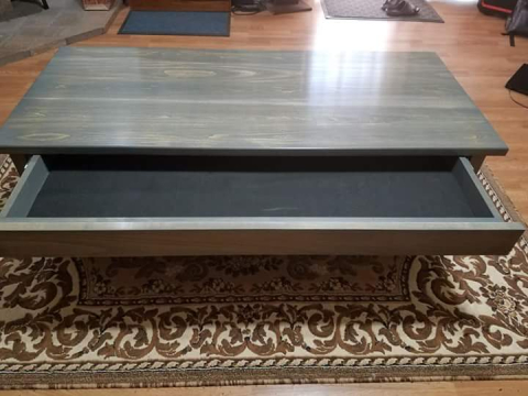 Drawer lined with tool foam
