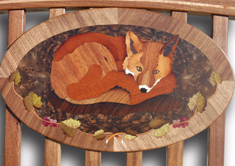 Marquetry Close-Up