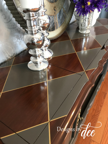 FP Media Cabinet top detail