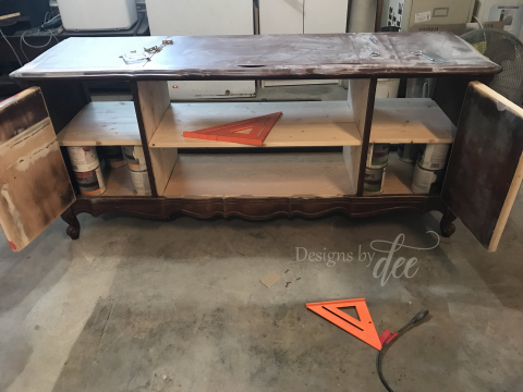 FP Stereo Console in construction
