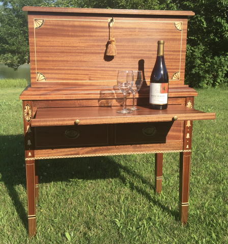 Federal Cellarette - Mixing Shelf Open