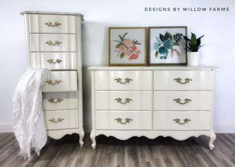 Vintage Double Highboy