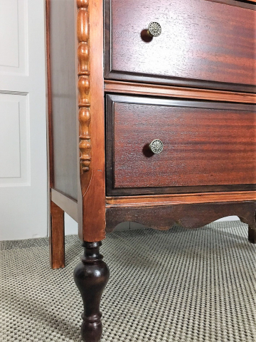 Gentleman's Dresser Legs and Drawers