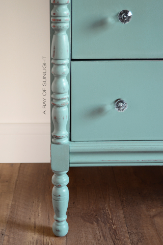 Dipped Highboy Dresser
