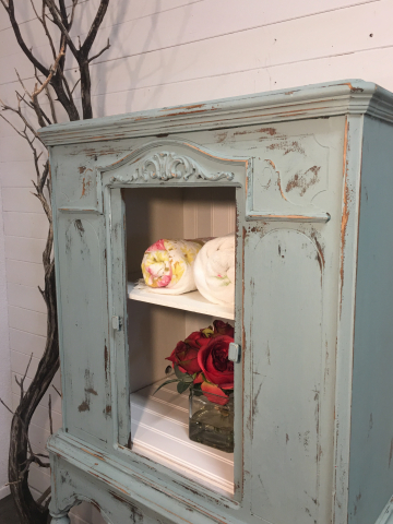 Radio Cabinet Repurposed