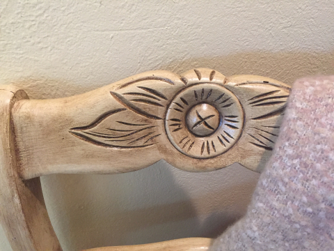 up close of the comfy chairs
