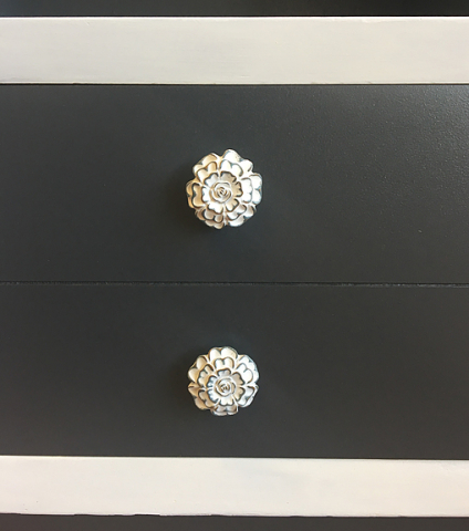 Floral Metal Handles