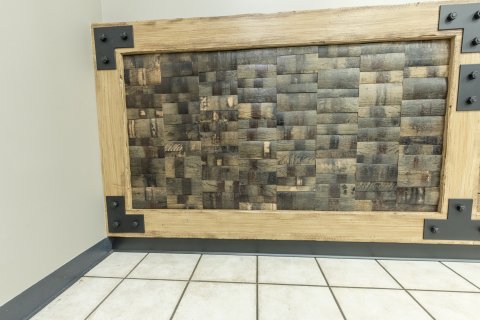 Cobblestone Stave Panel