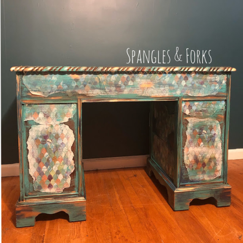 Mermaid Desk (back view)