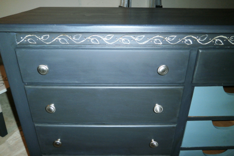 Close up of finish