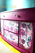 Pink Floral Buffet