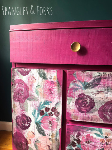 Pink Floral Buffet