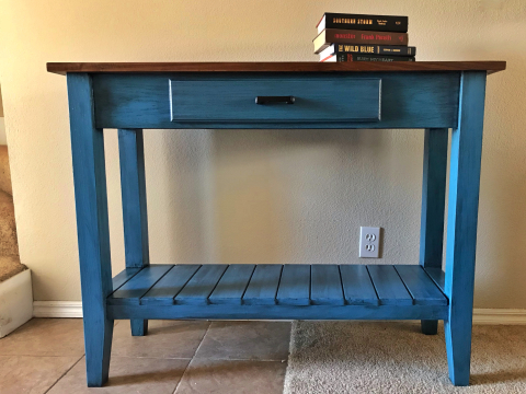 Table as delivered to the new couple